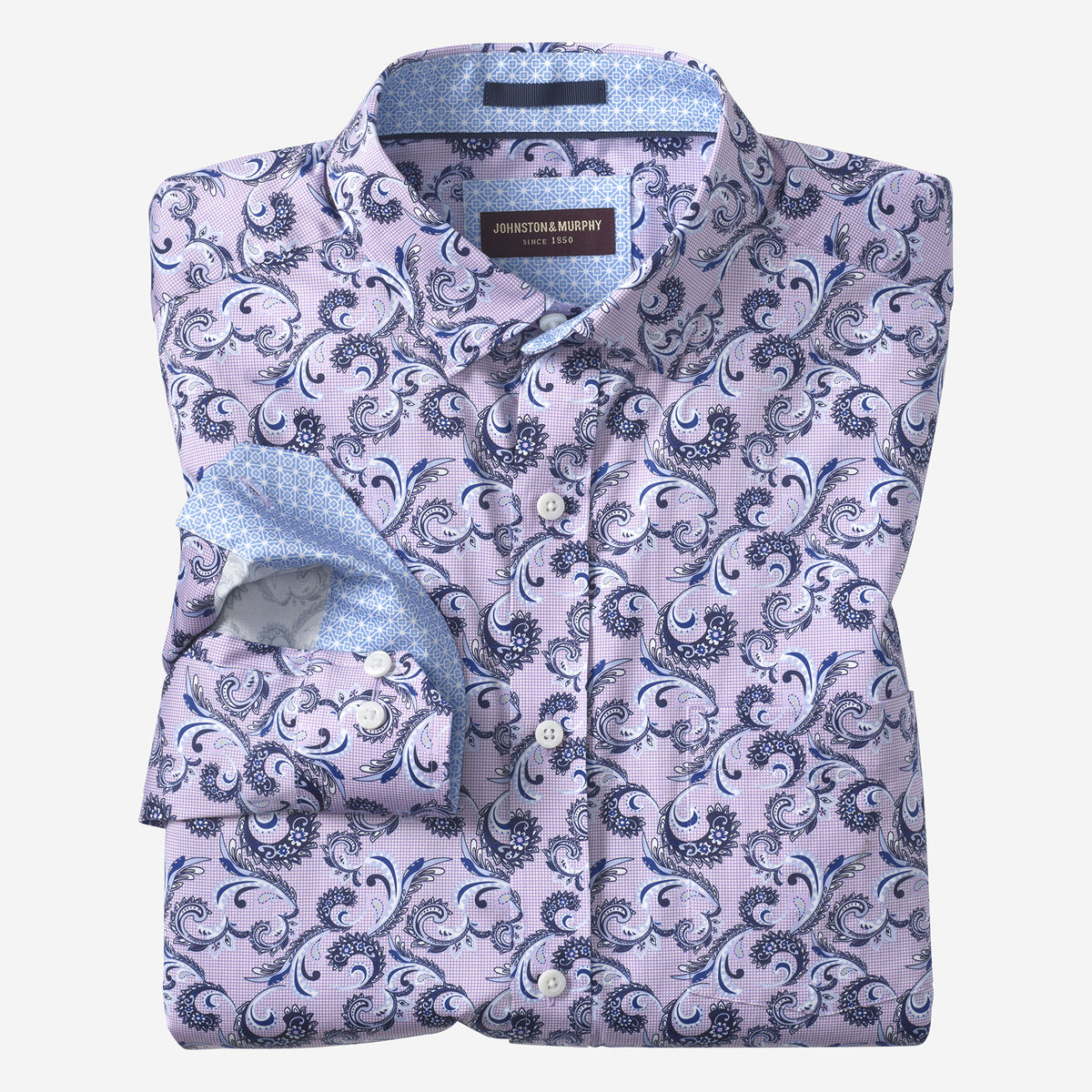 Logan Printed Long-Sleeve Shirt image number null