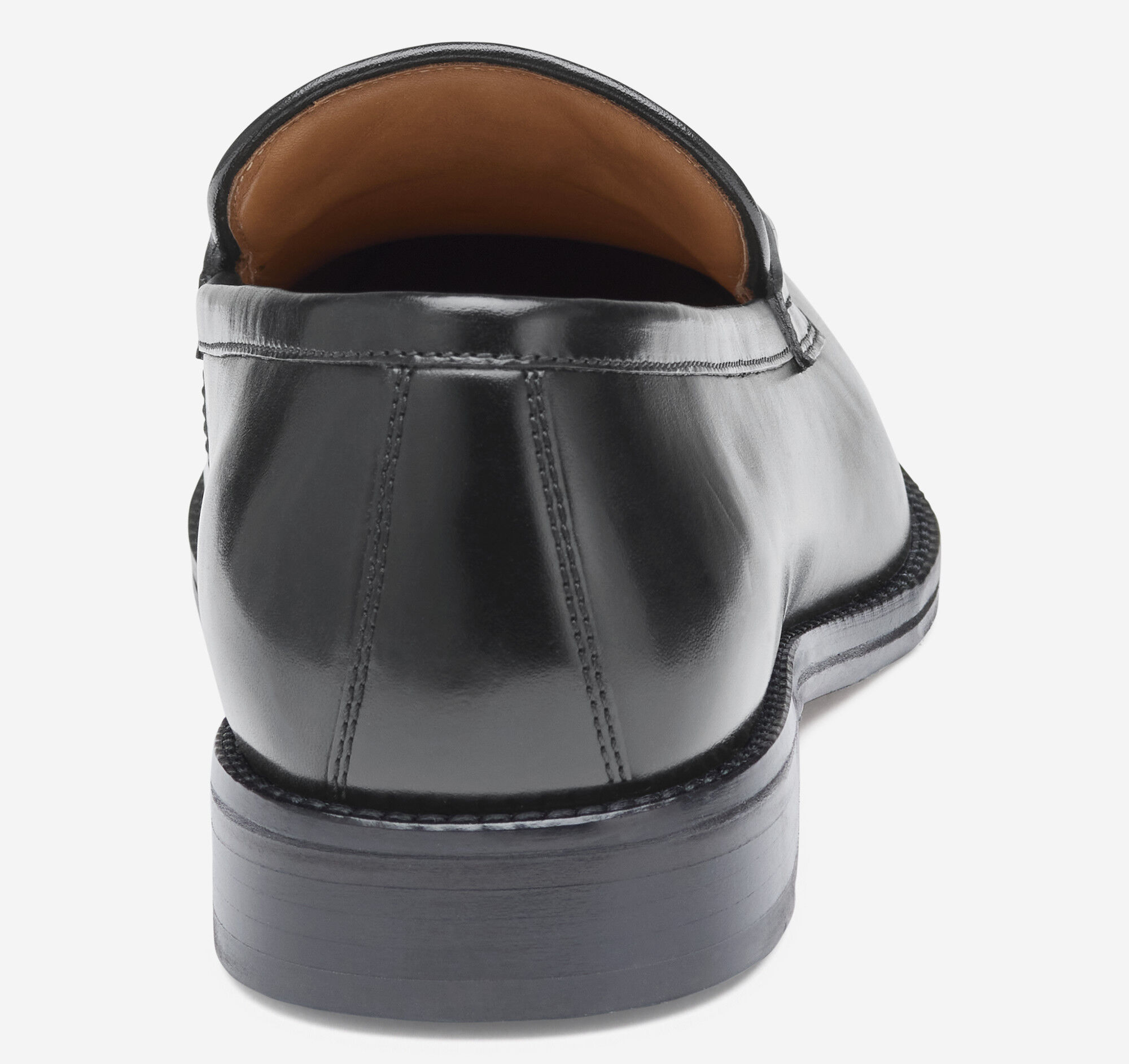 Men's Sullivan Bit Loafer in Black Italian Calfskin | Johnston