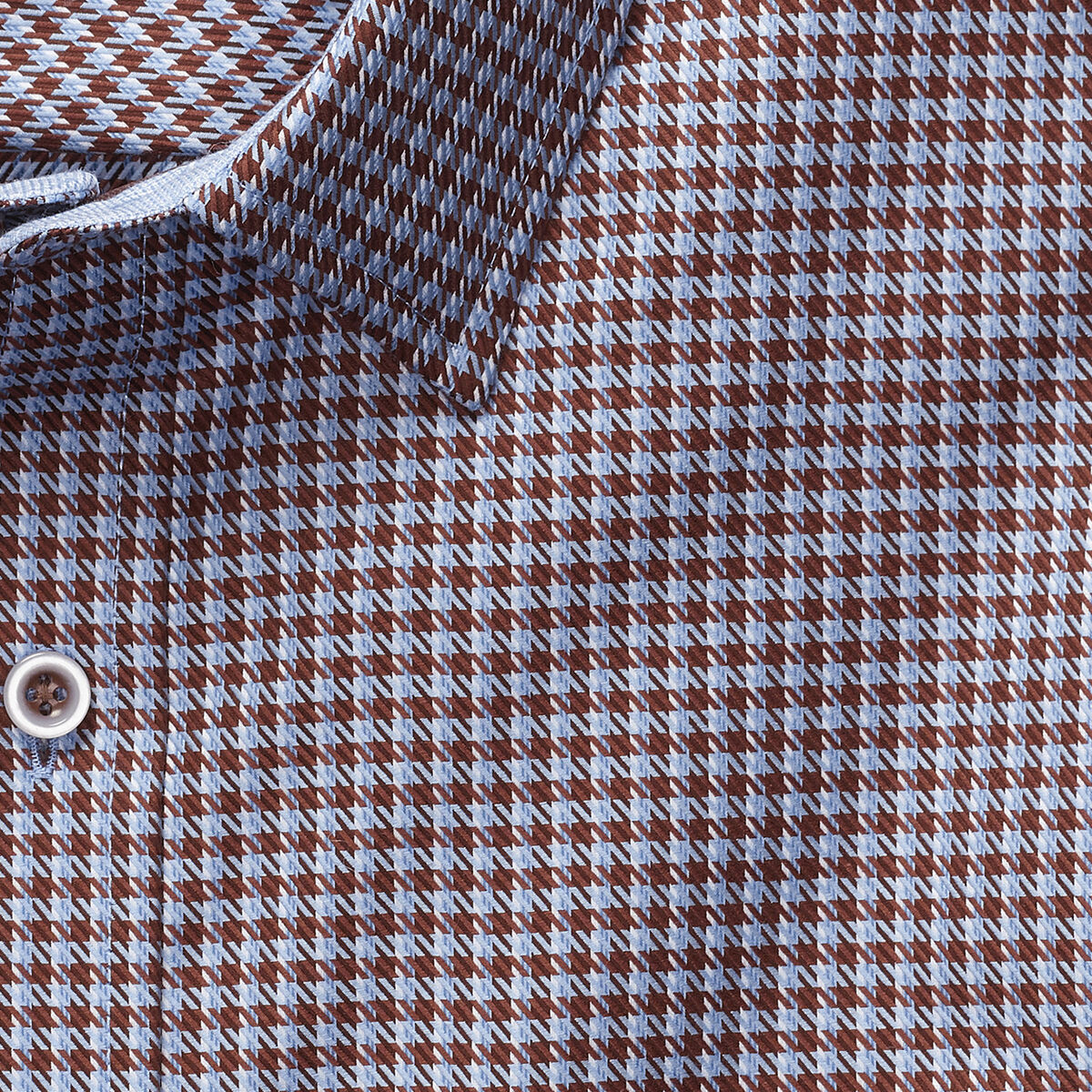 XC4® Houndstooth Check Point-Collar Shirt image number null