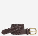 Boys Leather Woven Belt image number null