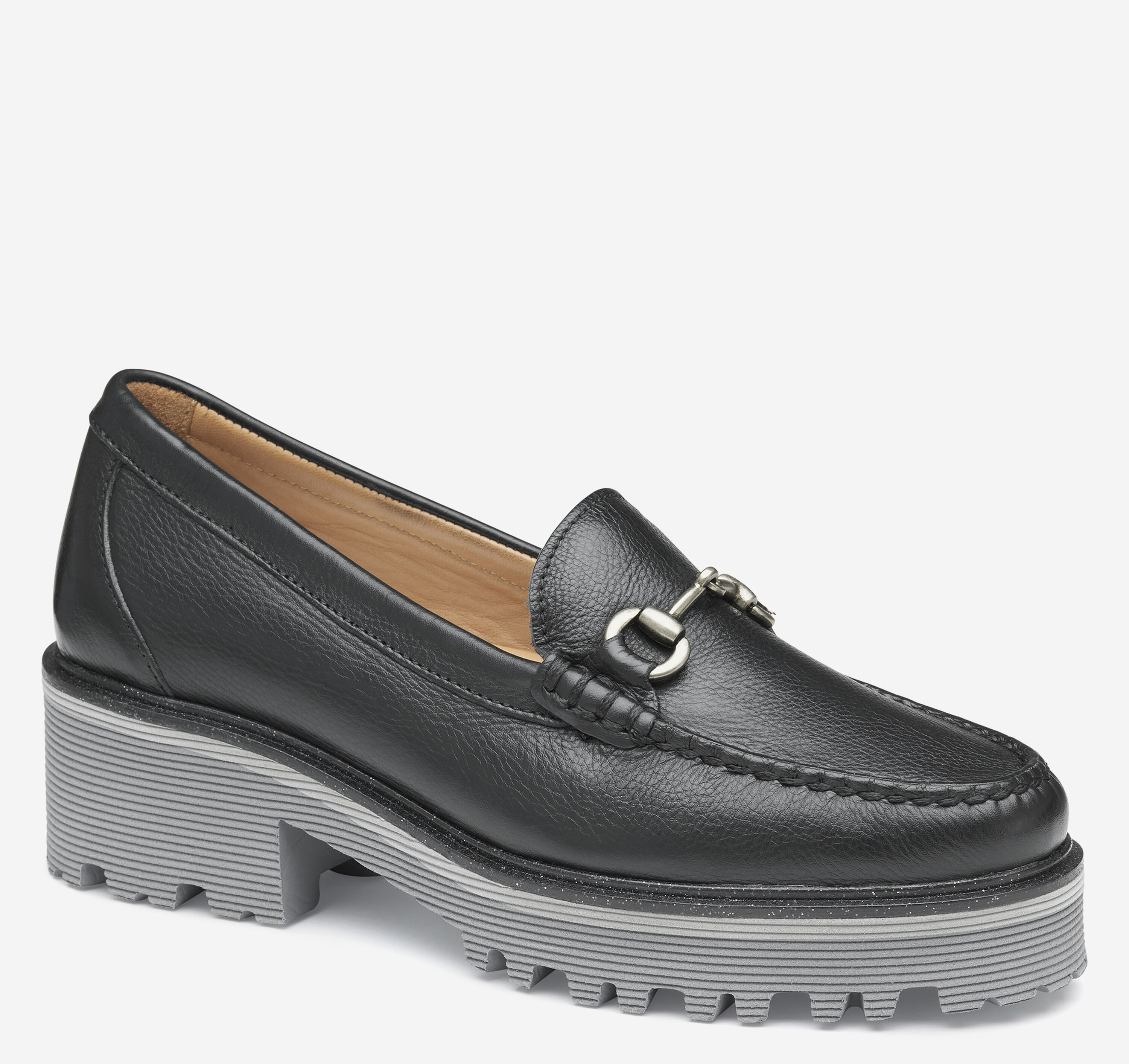 Johnston Murphy Horse Bit Loafer | Aristocraft | White | USA Made | 10.5 A Amazon.com: Johnston & Murphy Men main image 2