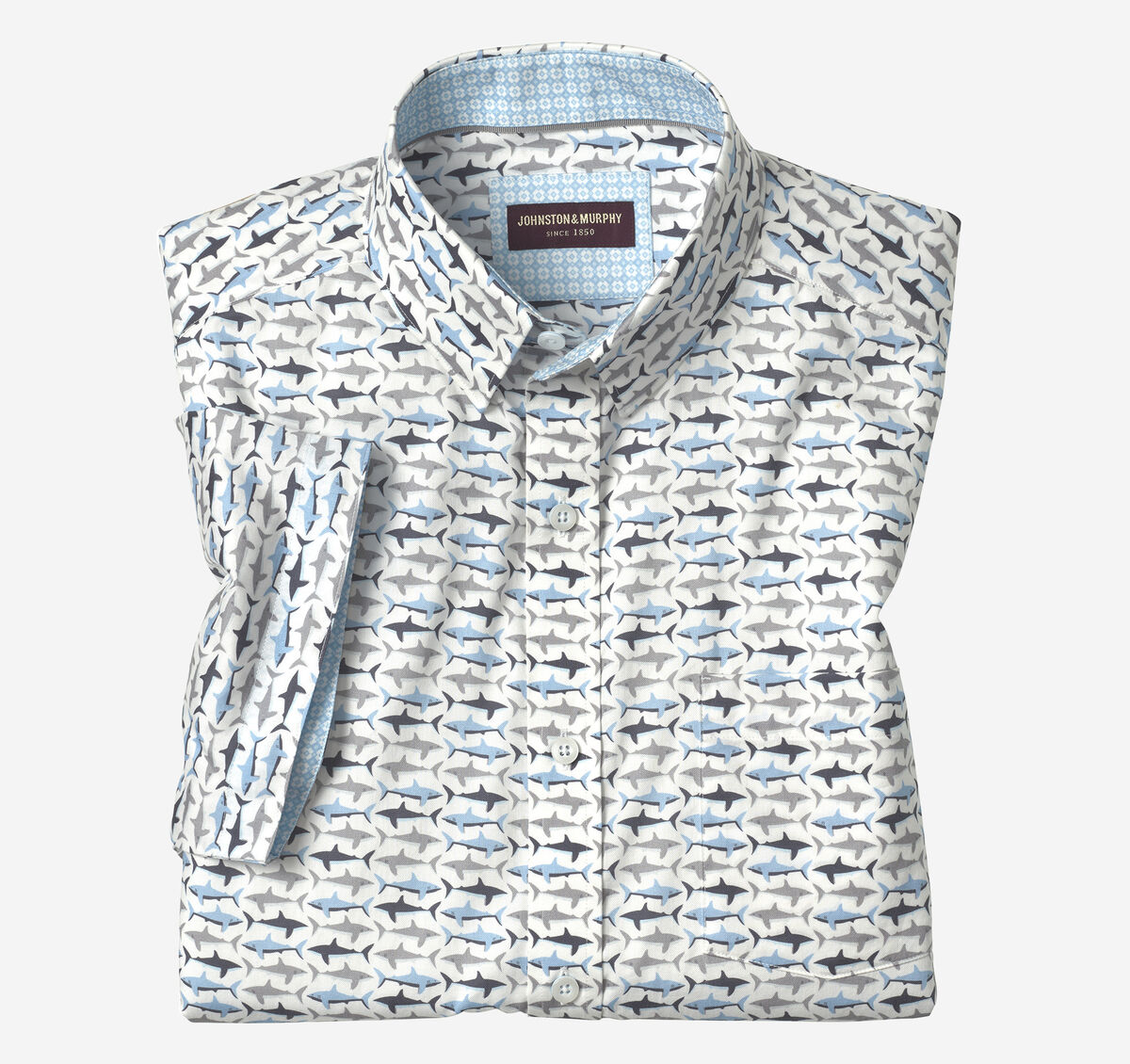 Printed Short-Sleeve Shirt image number null