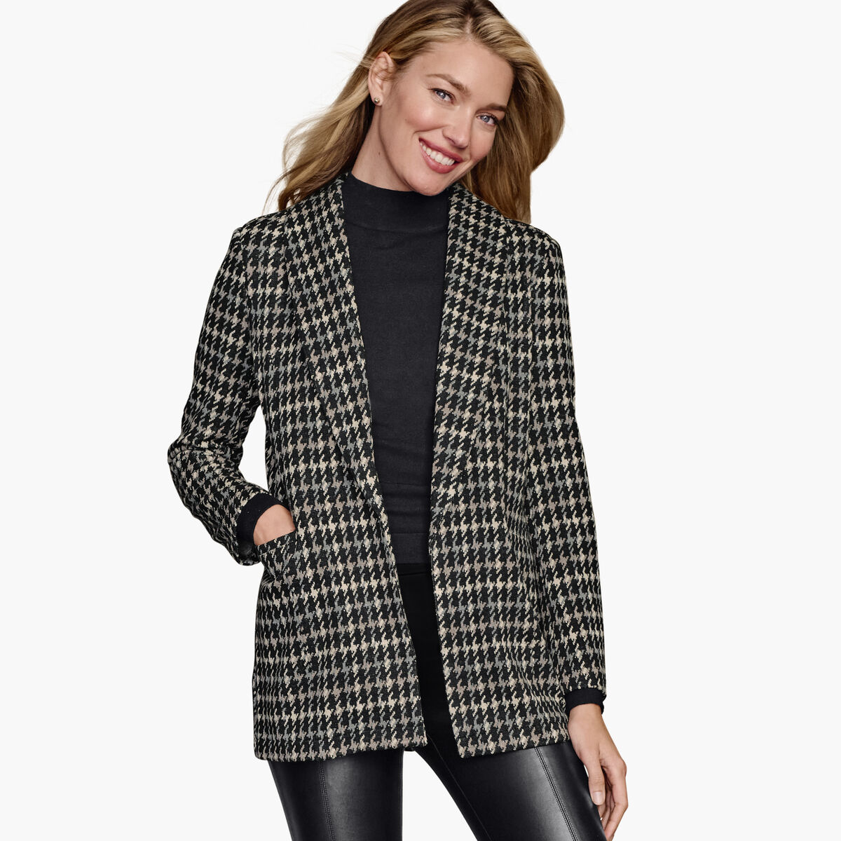 Shawl-Collar Blazer image number null