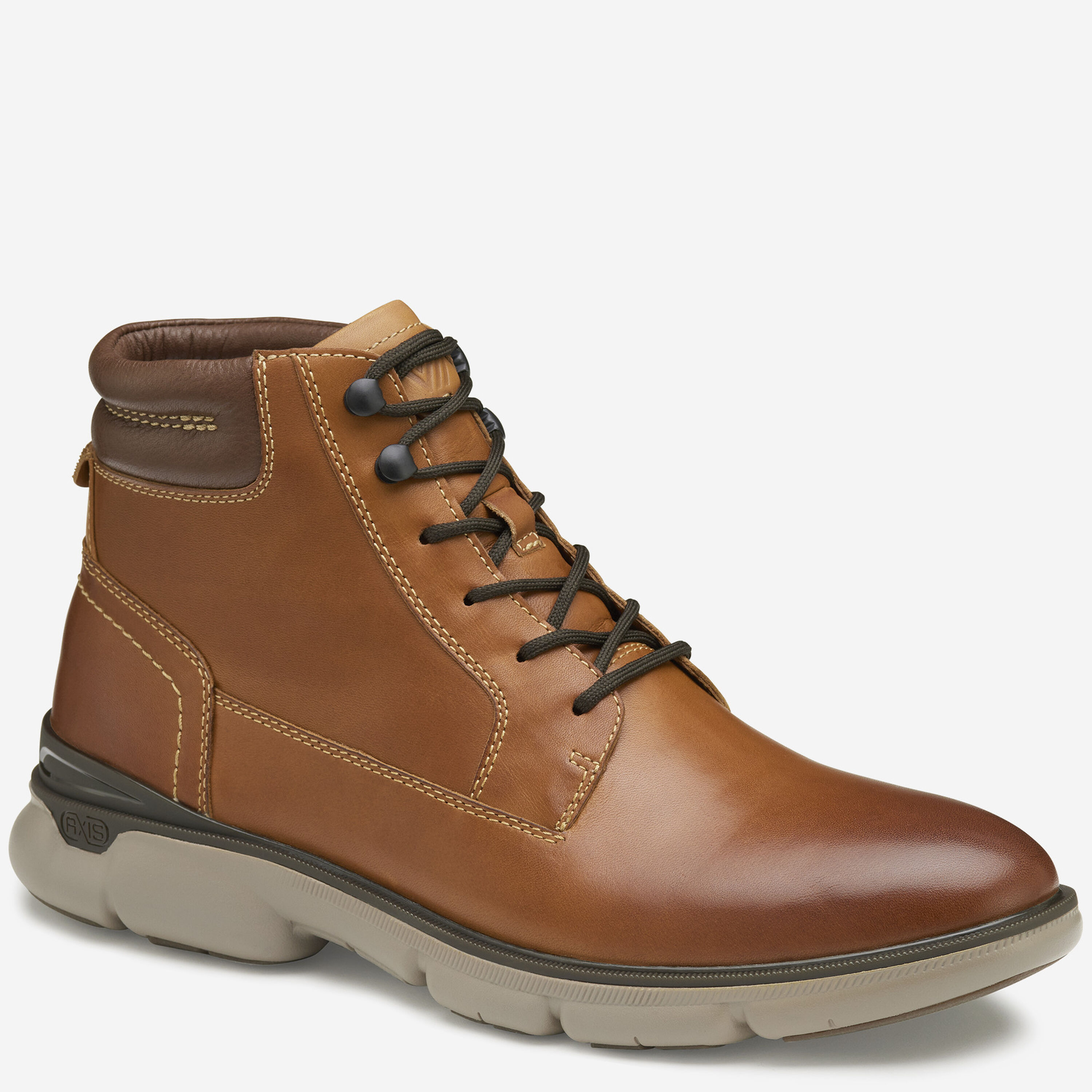 Johnston & Murphy XC4 Tanner Knit Plain Toe Waterproof Dual Width Tan Shoes Sz 8 Amazon.com | Johnston & Murphy Men main image 2