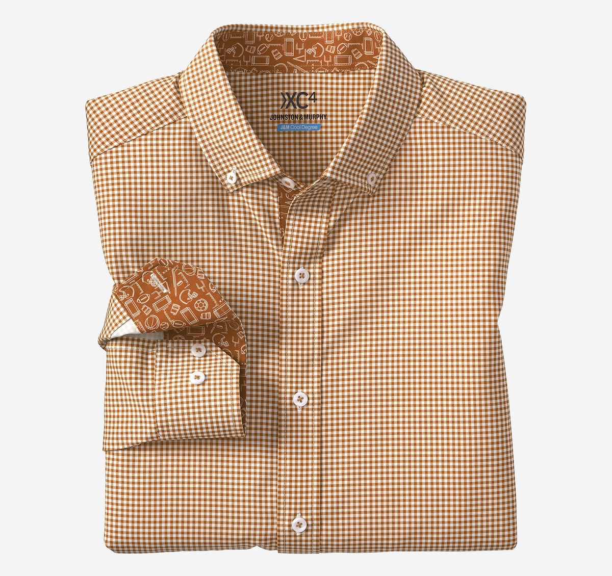 Game Day XC4&reg; Long-Sleeve Gingham Shirt image number null