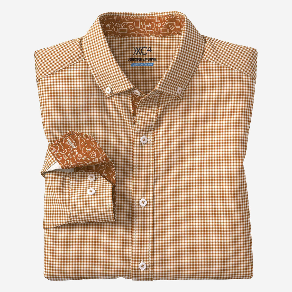 Game Day XC4® Long-Sleeve Gingham Shirt image number null