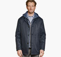Upton Water-Resistant Raincoat with Removable Liner image number null