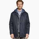 Upton Water-Resistant Raincoat with Removable Liner image number null