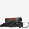 Topstitched Leather Belt image number null