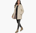 Cable Faux-Fur Coat image number null