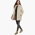 Cable Faux-Fur Coat image number null