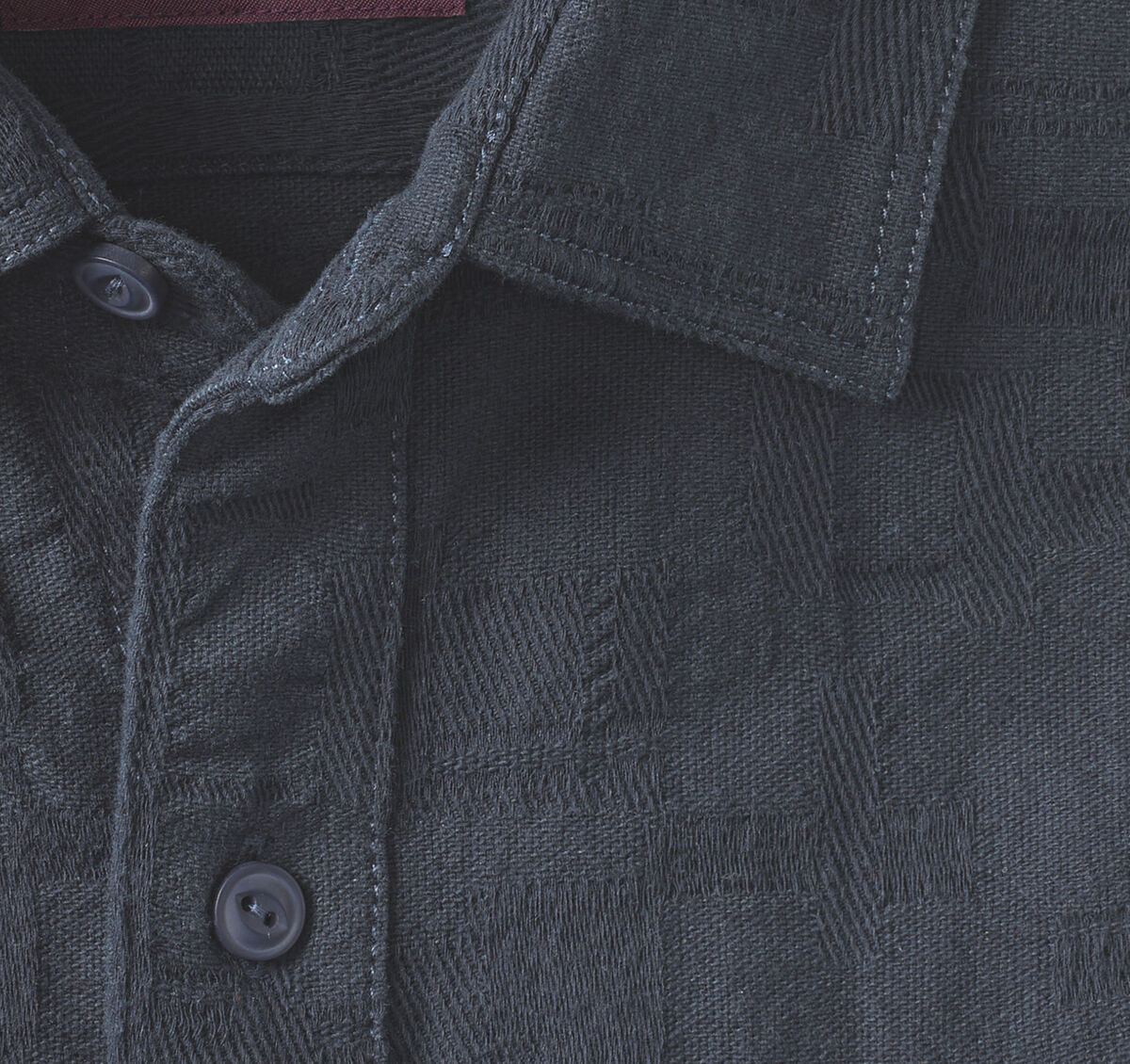 Textured Shirt Jacket image number null