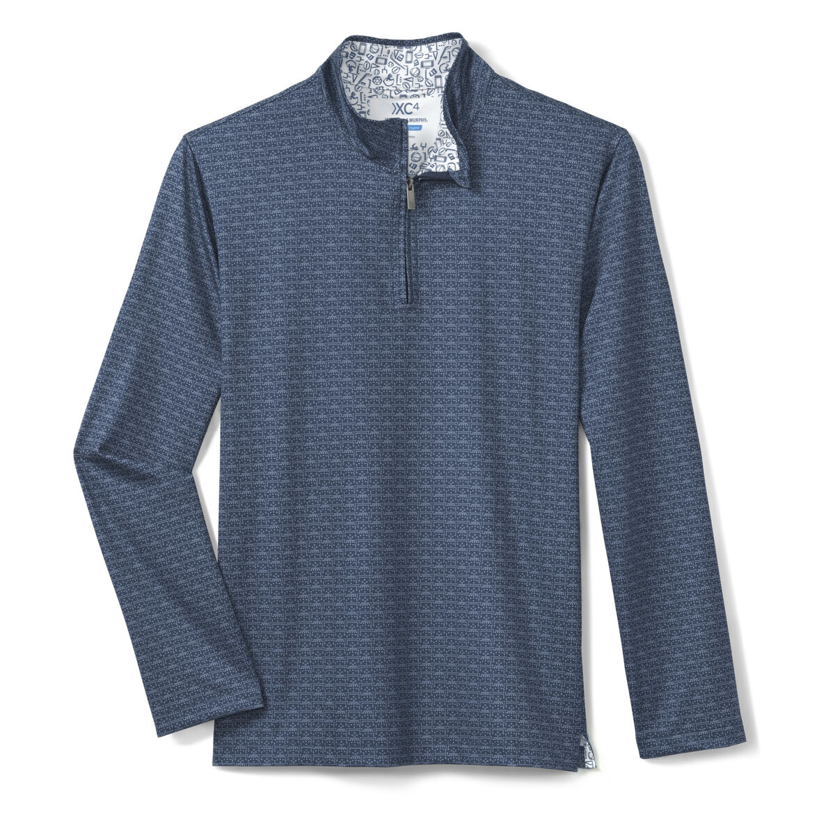 Game Day XC4® Plays Print Quarter-Zip image number null