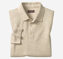 Quincy Ribbed Long-Sleeve Polo image number null