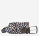 Woven Stretch-Knit Belt image number null