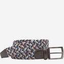 Woven Stretch-Knit Belt image number null
