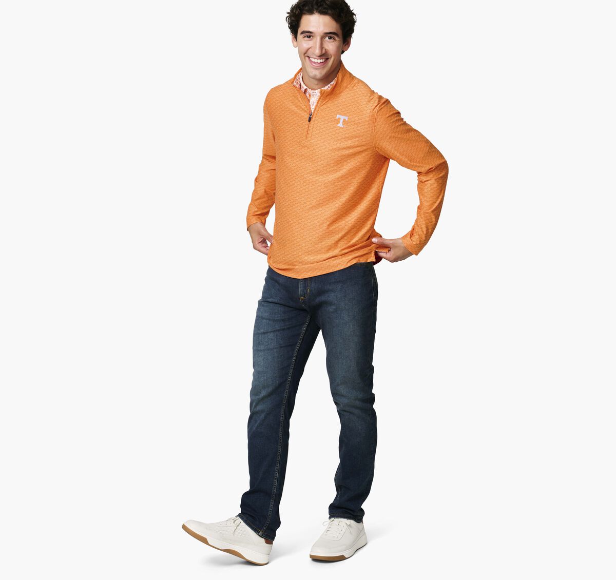 Collegiate XC+&trade; State Print Quarter-Zip image number null