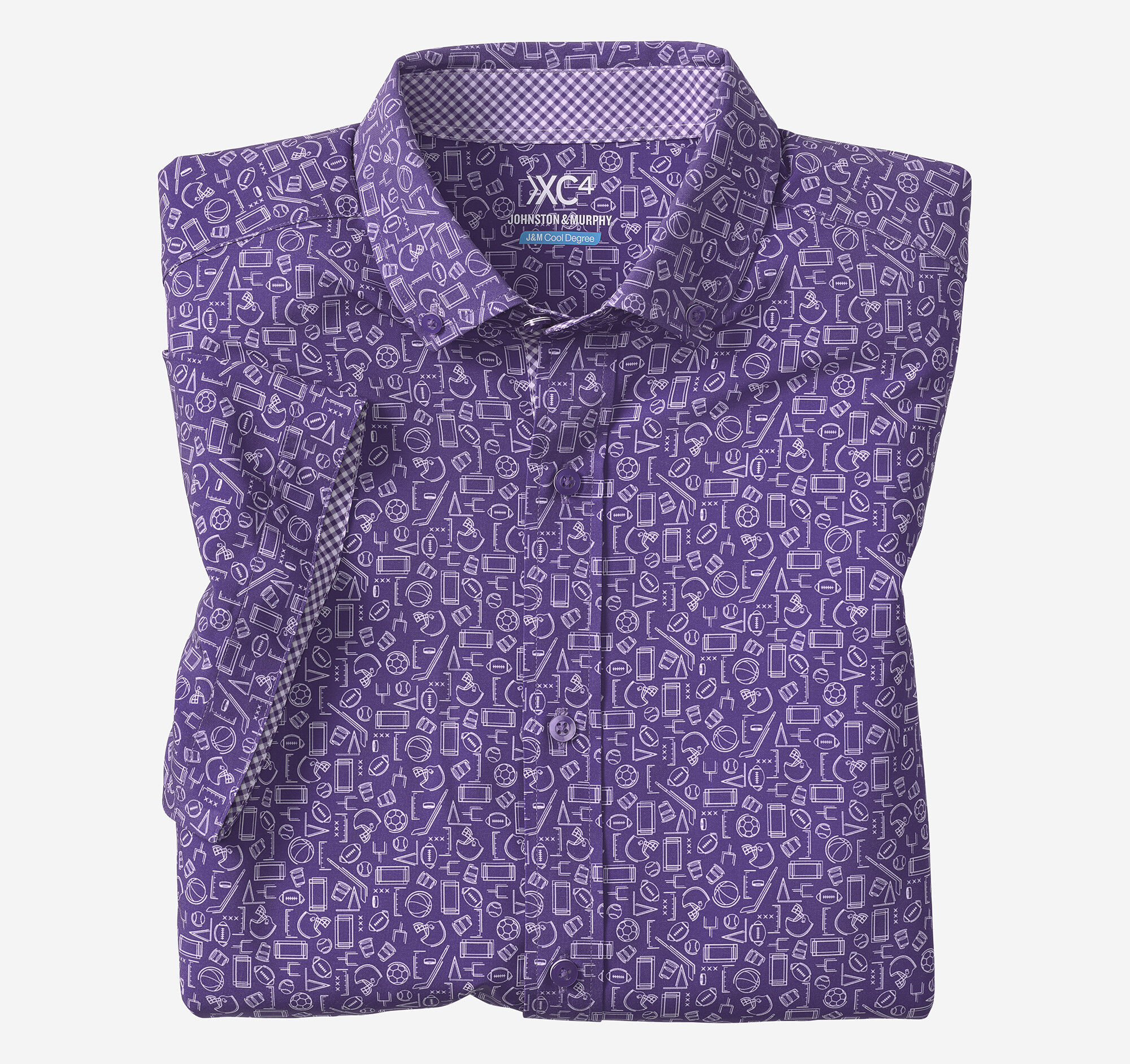 Men's Short-Sleeve XC4 Shirts │Johnston & Murphy