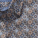Interlocked Gears Print Shirt image number null