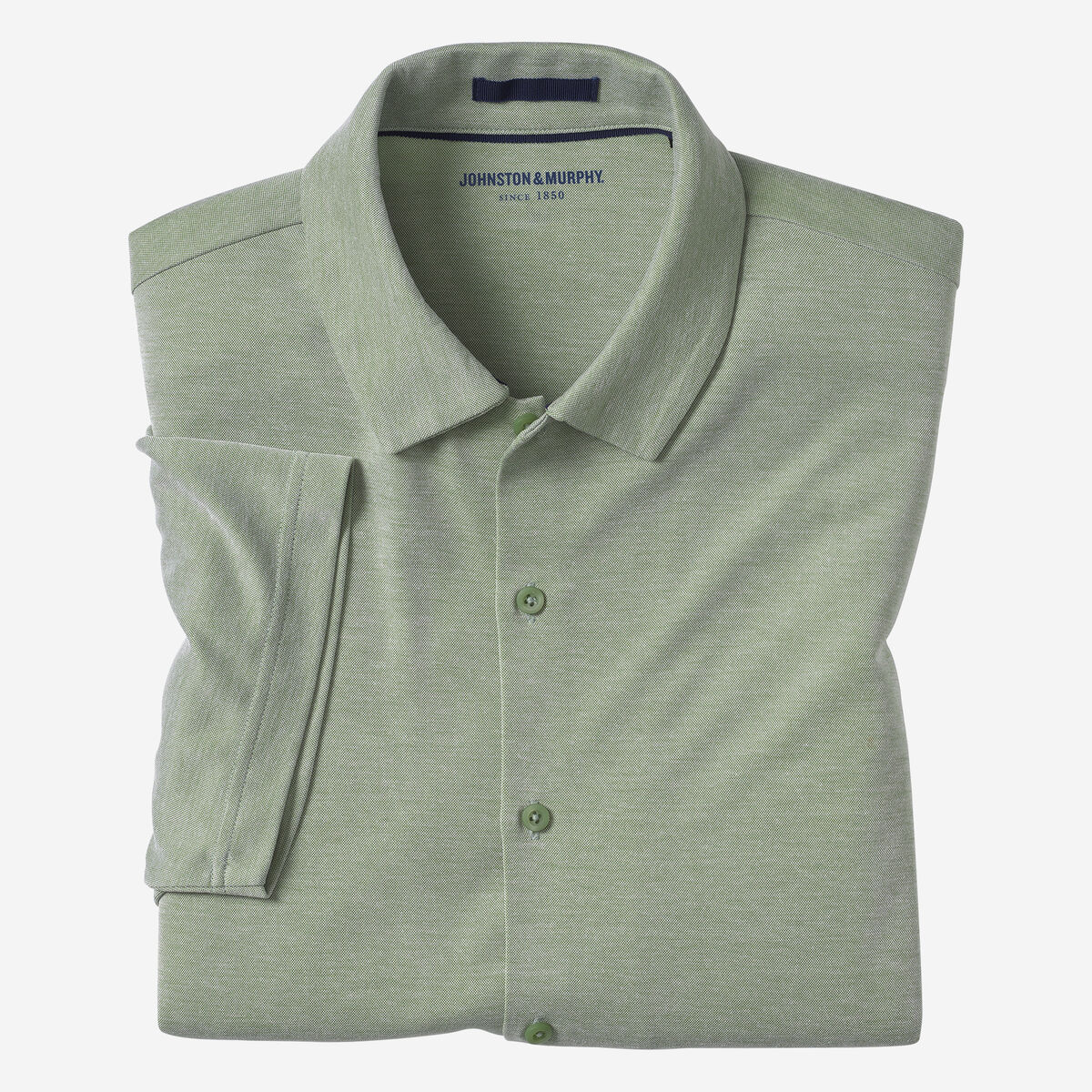 Vintage Birdseye Button-Front Shirt image number null