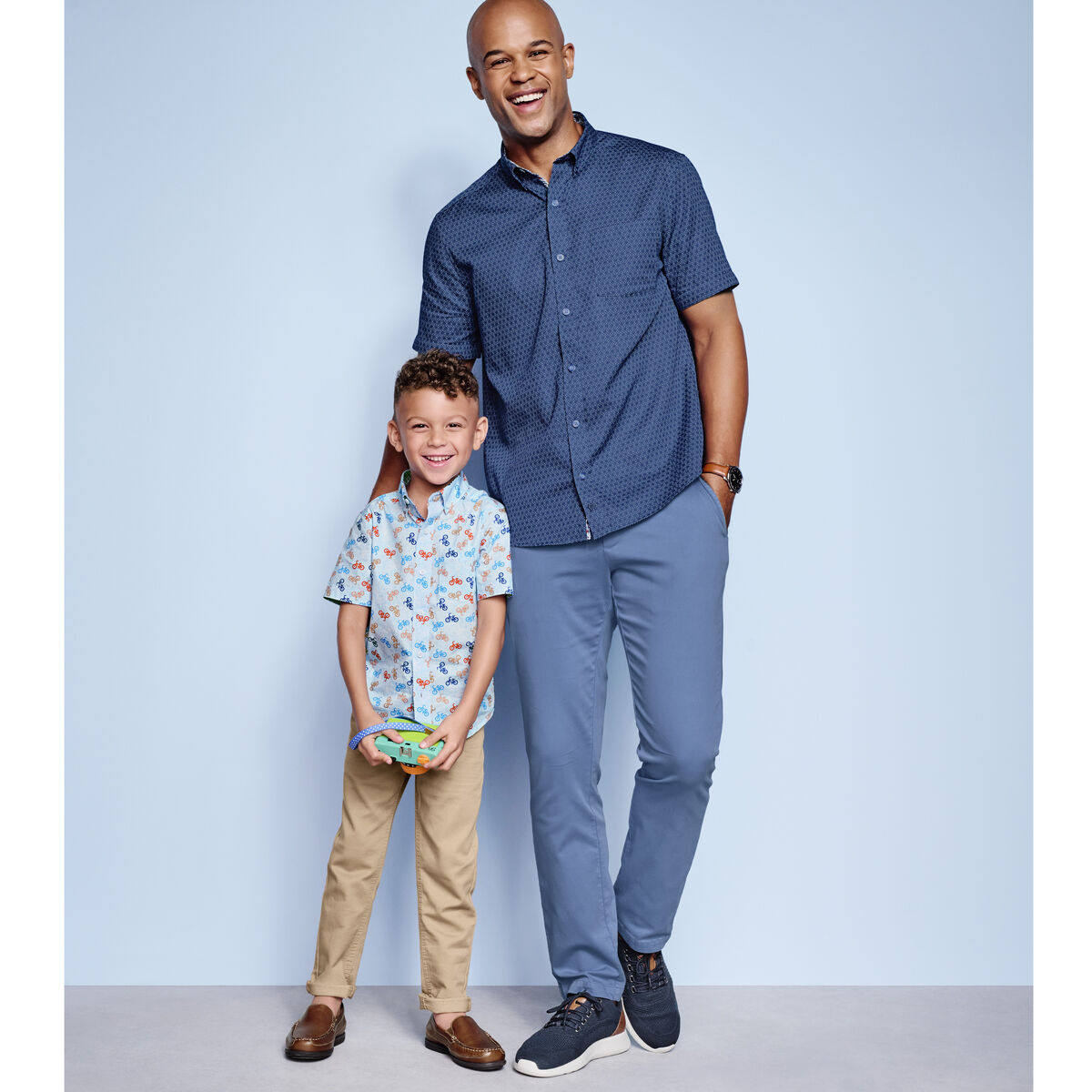 Textured Cotton Short-Sleeve Shirt image number null