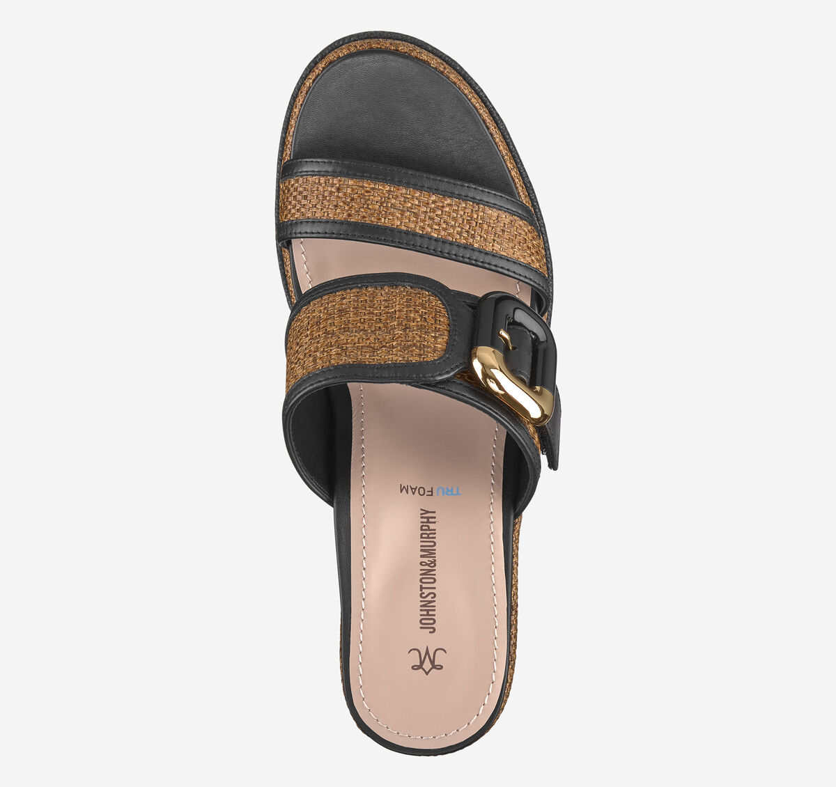 Addison Buckle-Strap Wedge image number null