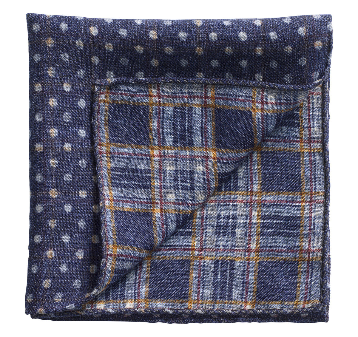 Plaid Pocket Square image number null
