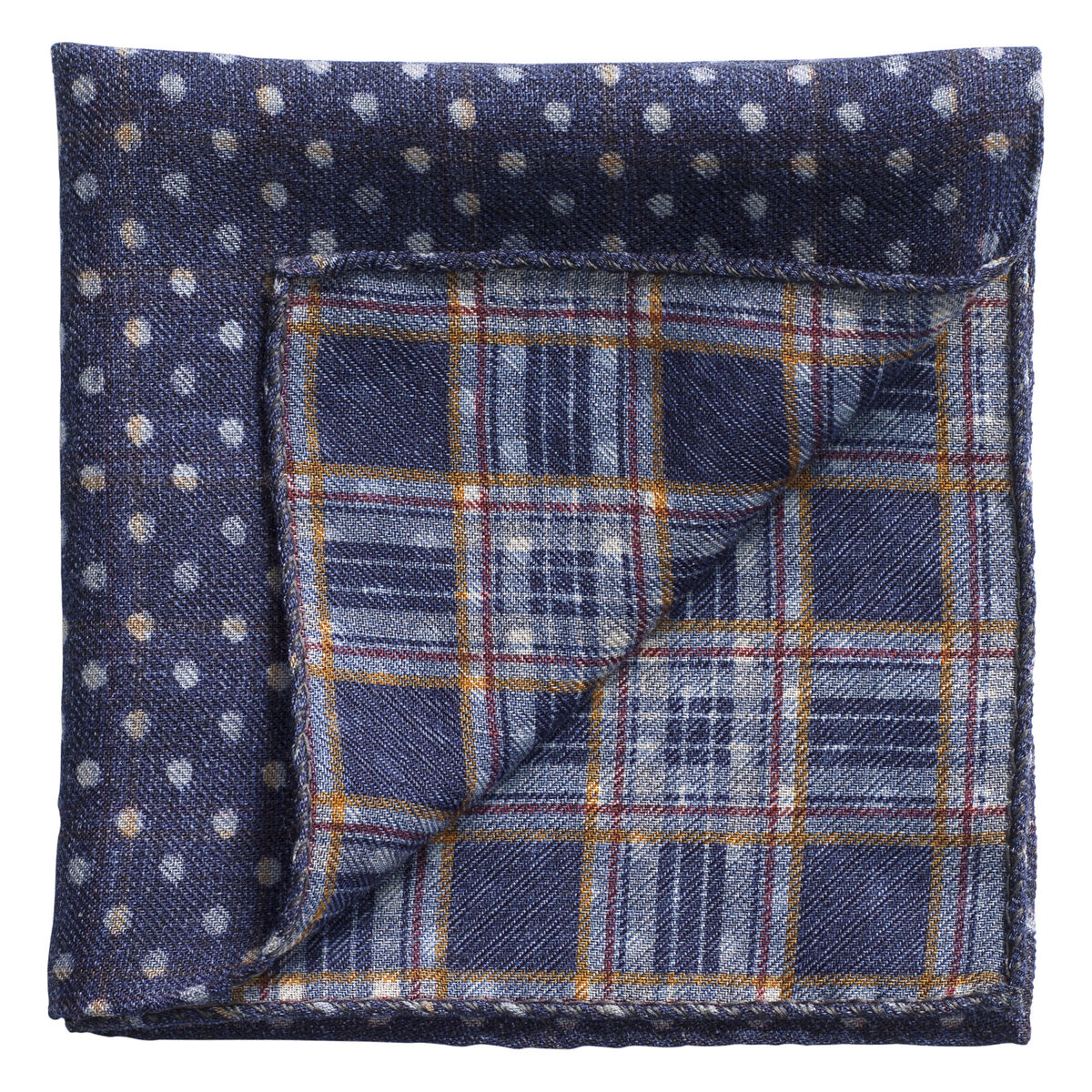 Plaid Pocket Square image number null