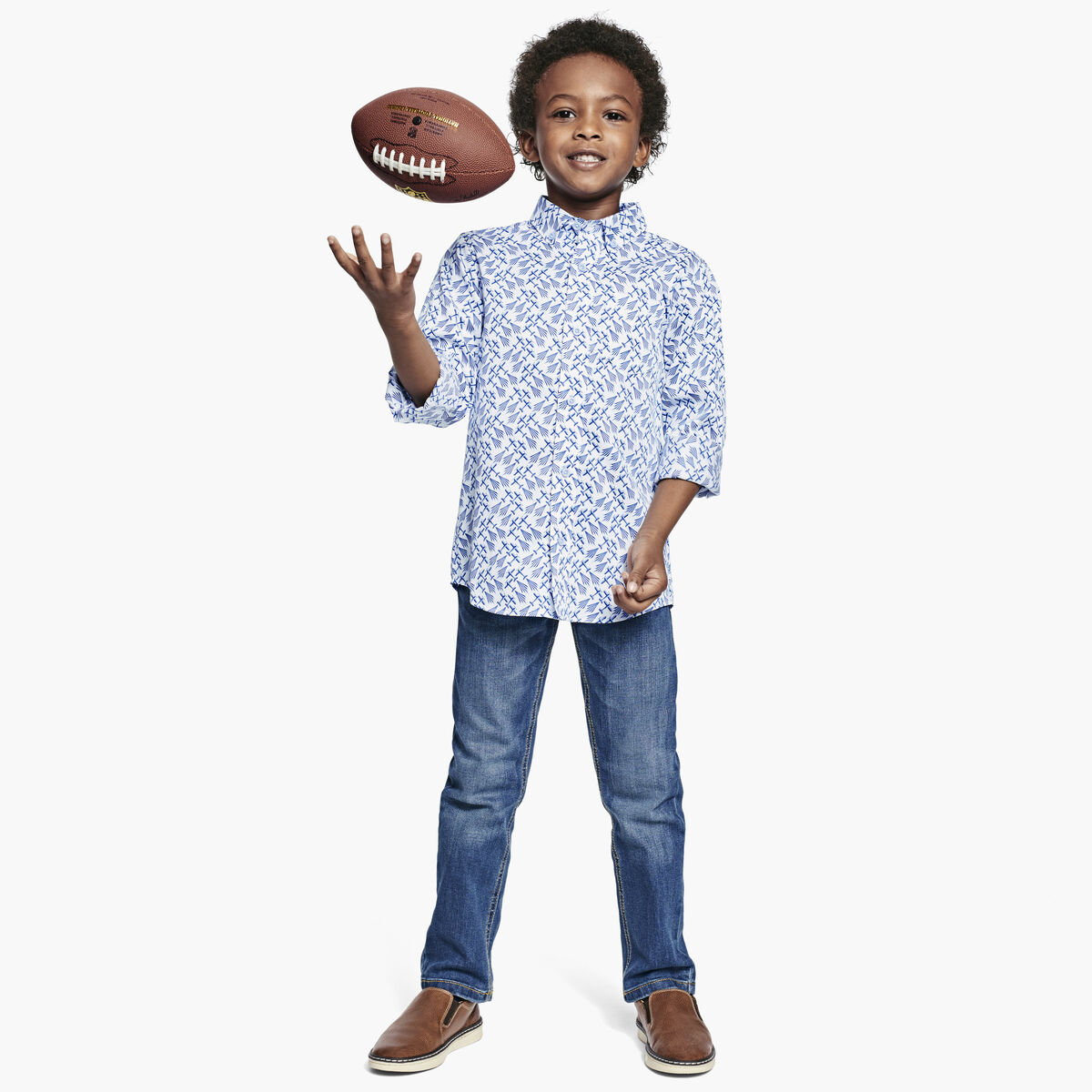 Boys Long-Sleeve Printed Shirt image number null