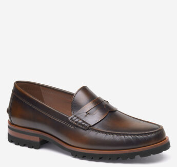 Baldwin Lug Penny Loafer