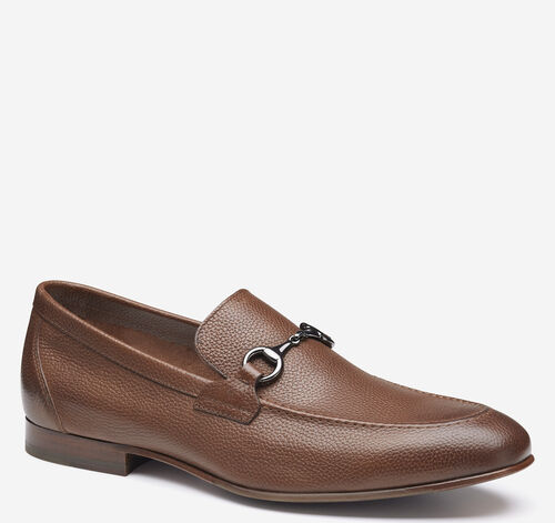 Higgins Bit Loafer - Tan Full-Grain Leather