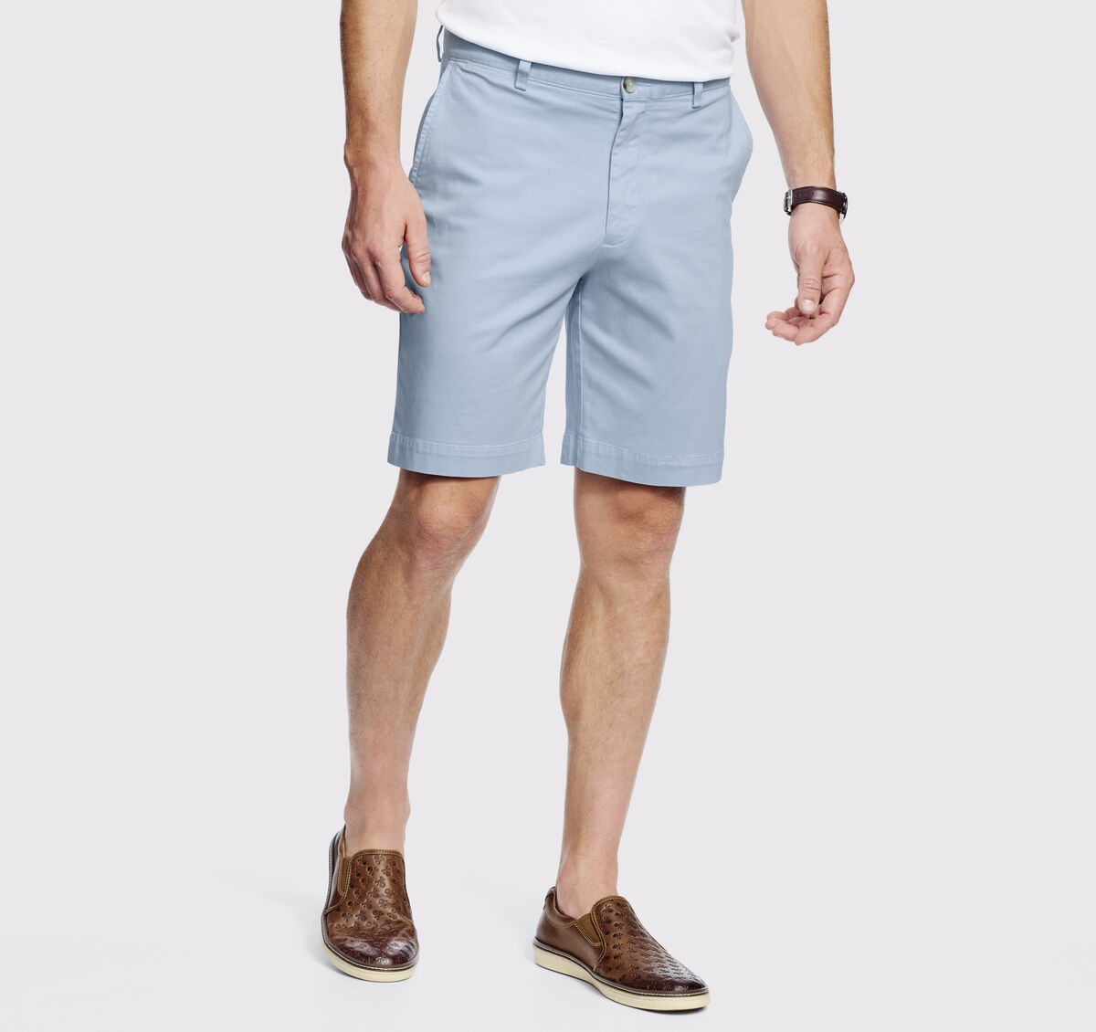 Washed Chino Shorts image number null