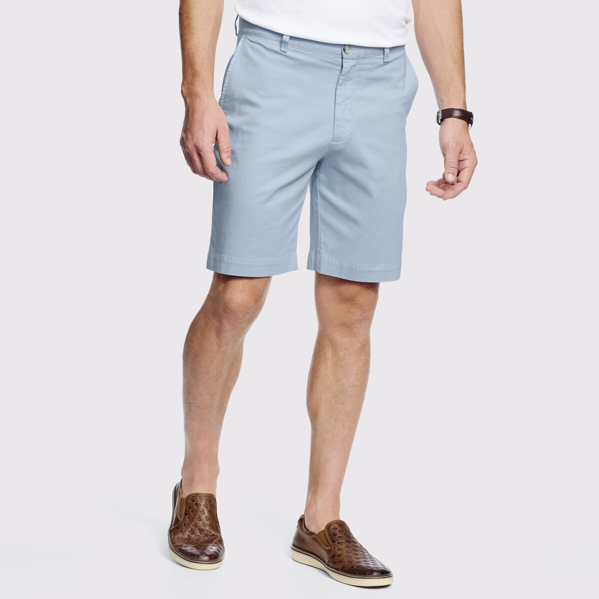 Washed Chino Shorts image number null