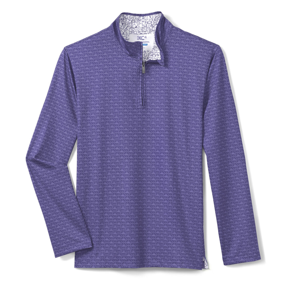 Game Day XC4® Plays Print Quarter-Zip image number null