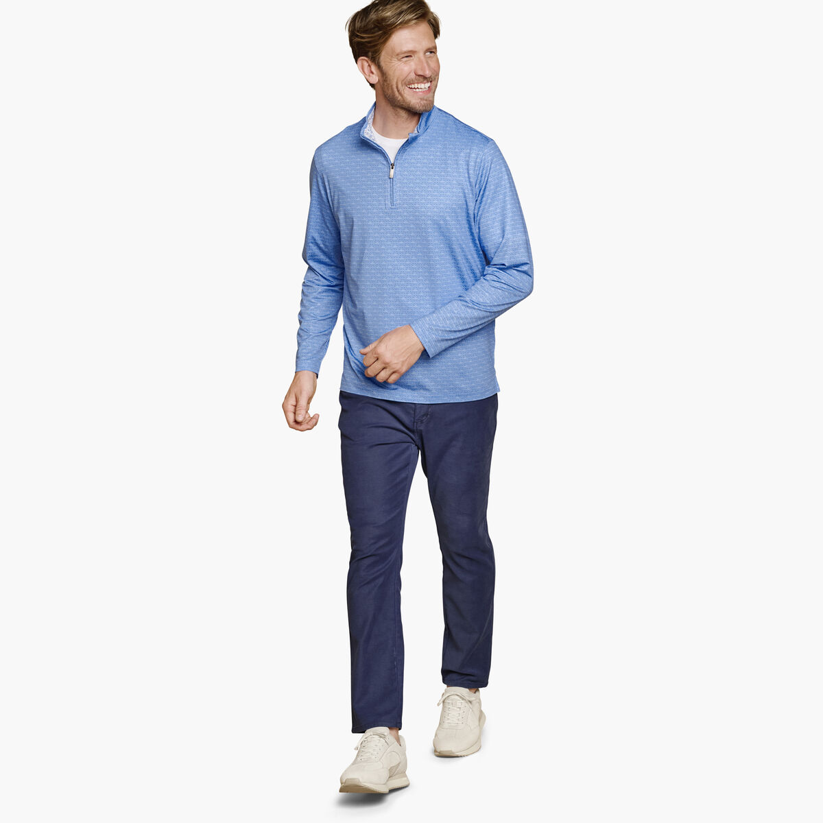 Game Day XC4® Plays Print Quarter-Zip image number null