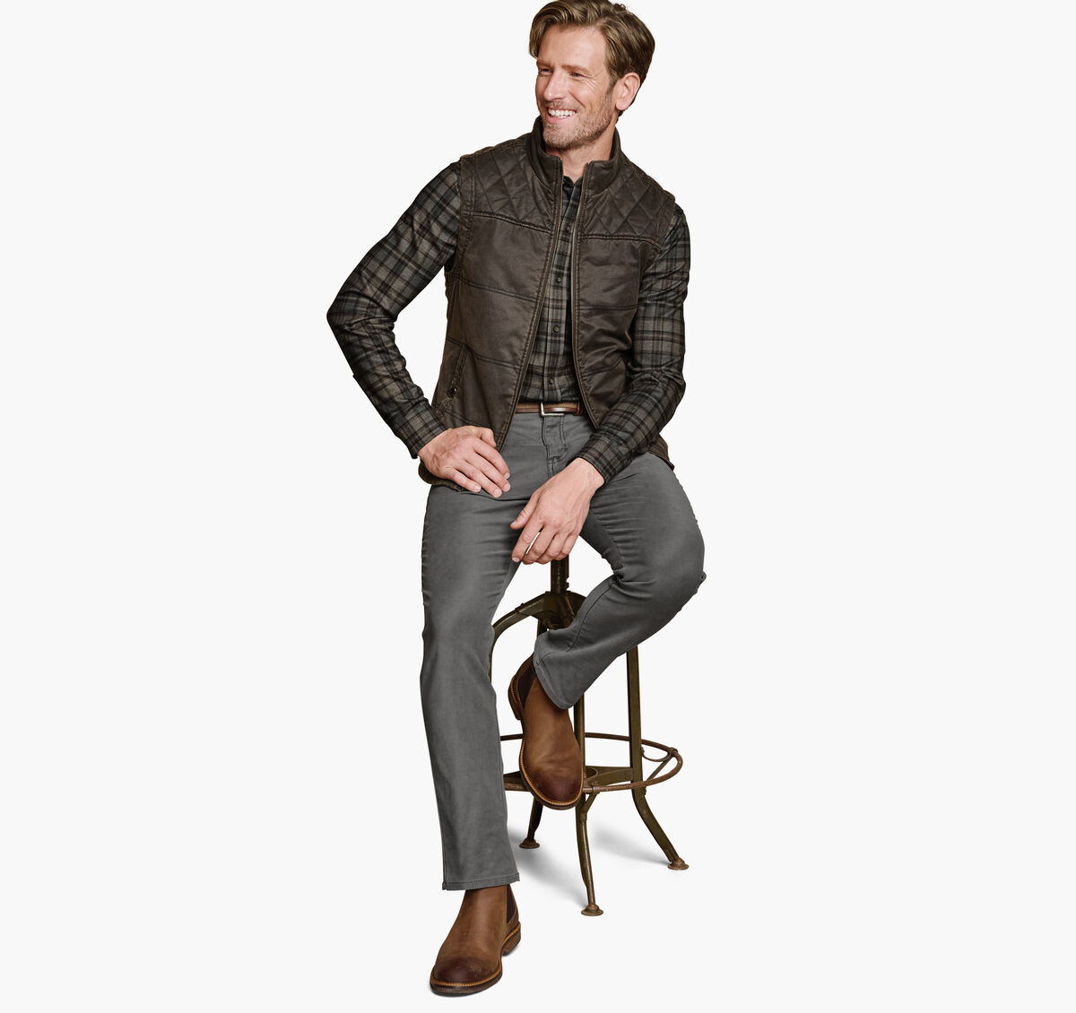 Antique Cotton Vest image number null