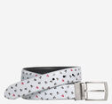 Reversible Printed Leather Belt image number null