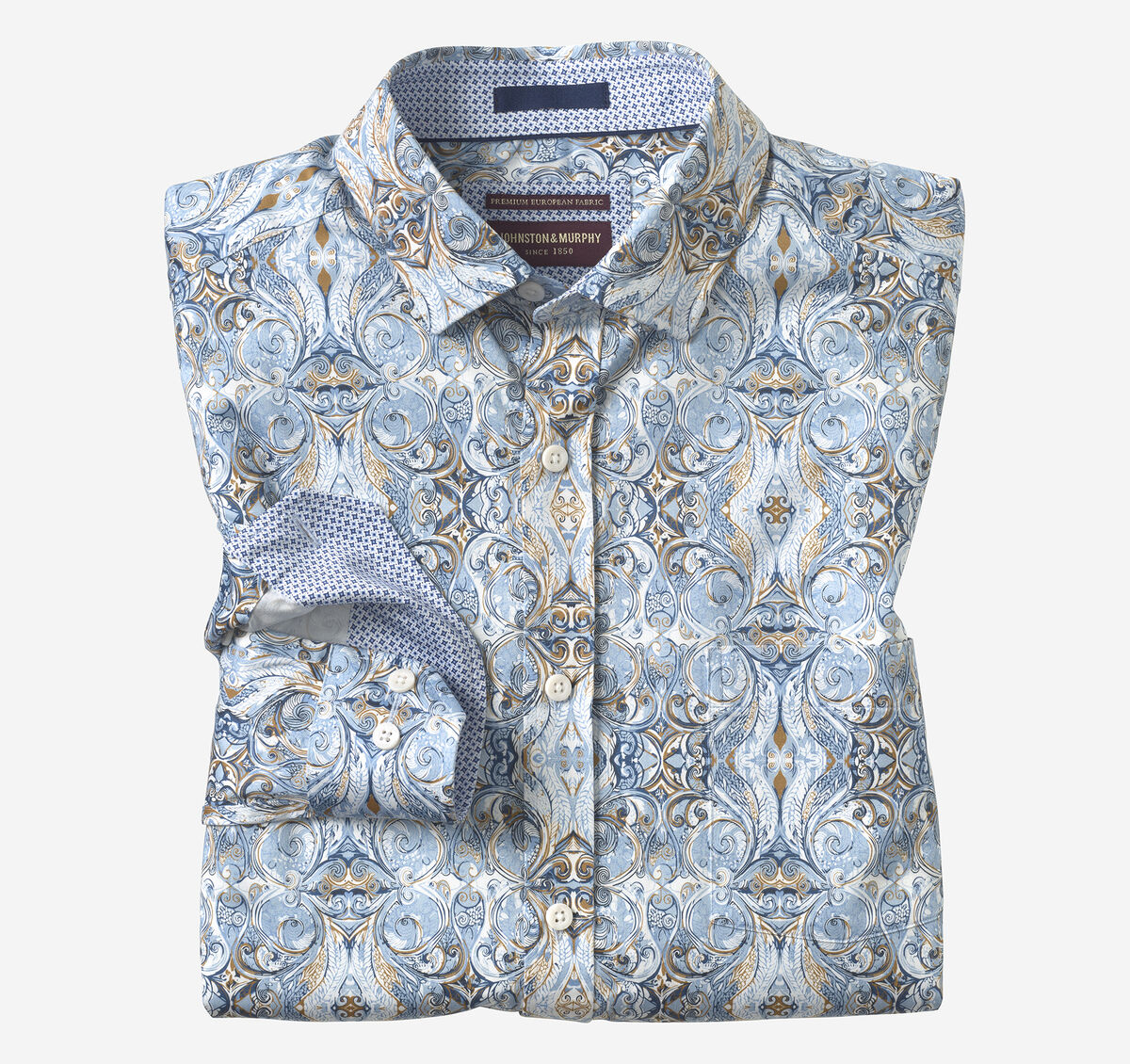 Logan Printed Long-Sleeve Shirt image number null