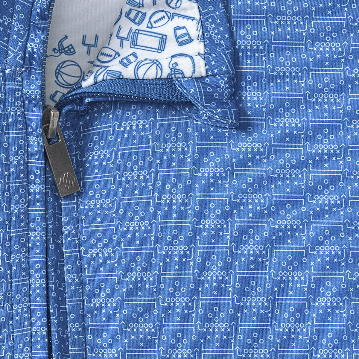 Game Day XC4® Plays Print Quarter-Zip image number null