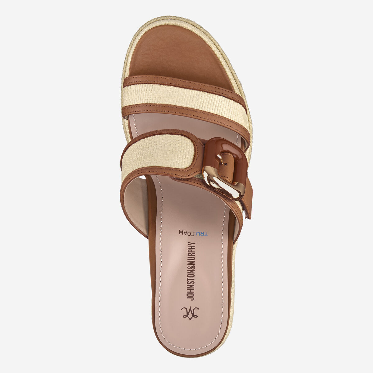 Addison Buckle-Strap Wedge image number null