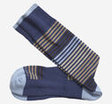 First In Comfort Heather Stripe Socks image number null