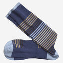 First In Comfort Heather Stripe Socks image number null