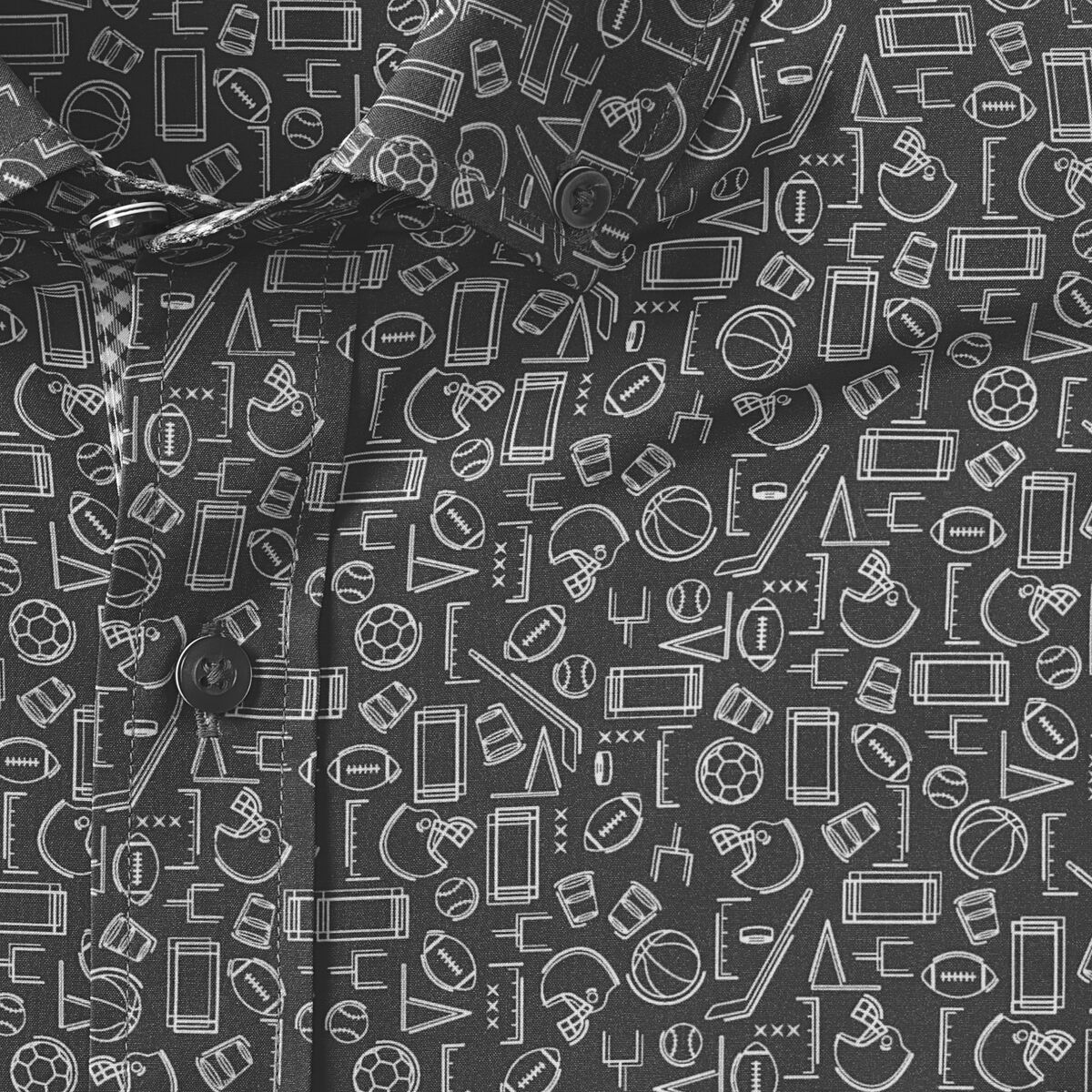 Game Day XC4® Short-Sleeve Multi-Sport Print Shirt image number null