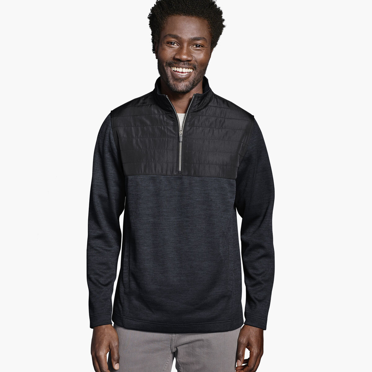 XC4&reg; Quilted Quarter-Zip image number null