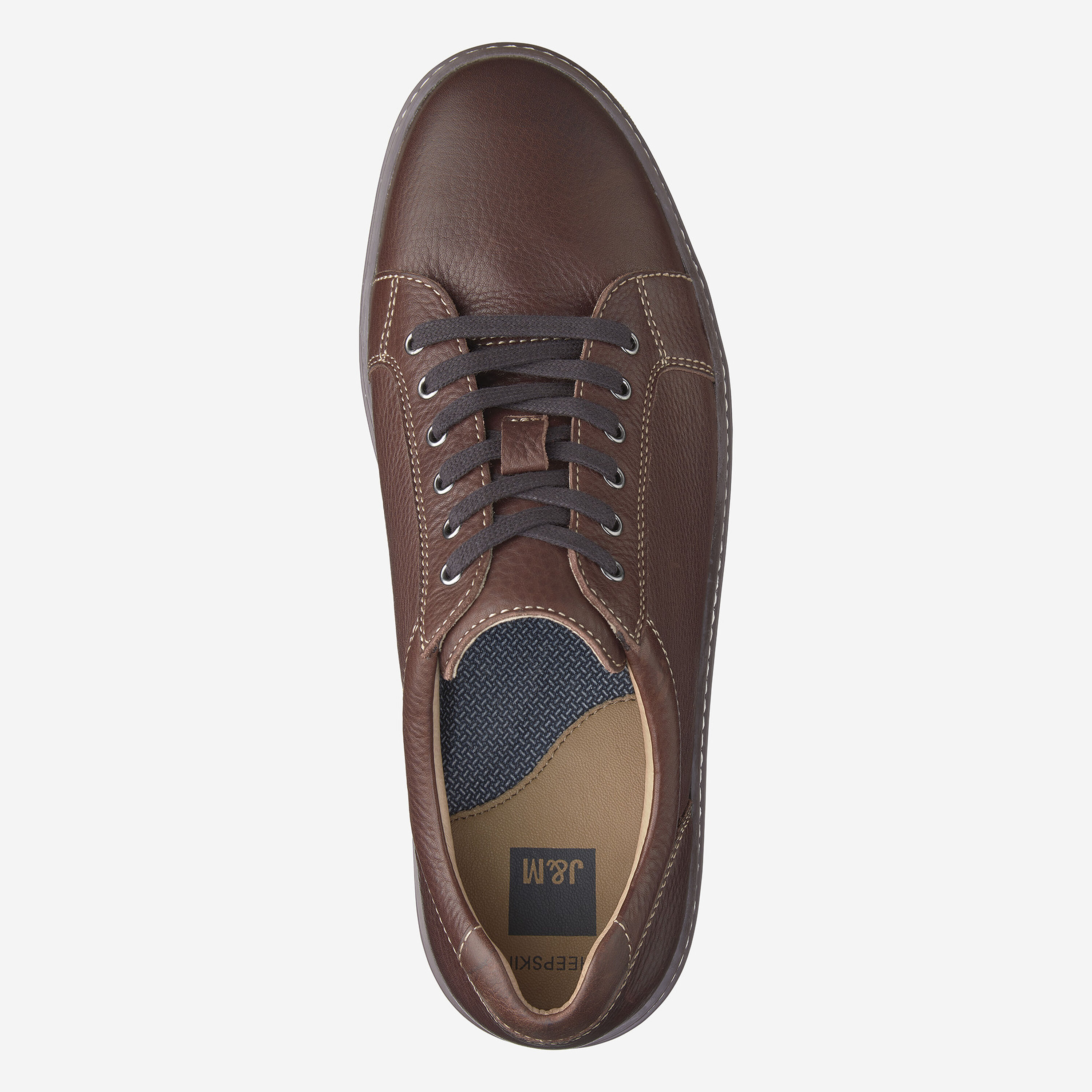 J. Murphy Men’s Casual Lace-Up Leather Shoes Size 12M Brown Johnston & Murphy Oxford Shoes Men main image 4