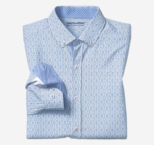 Game Day XC+&trade; Long-Sleeve Football Print Shirt - Royal