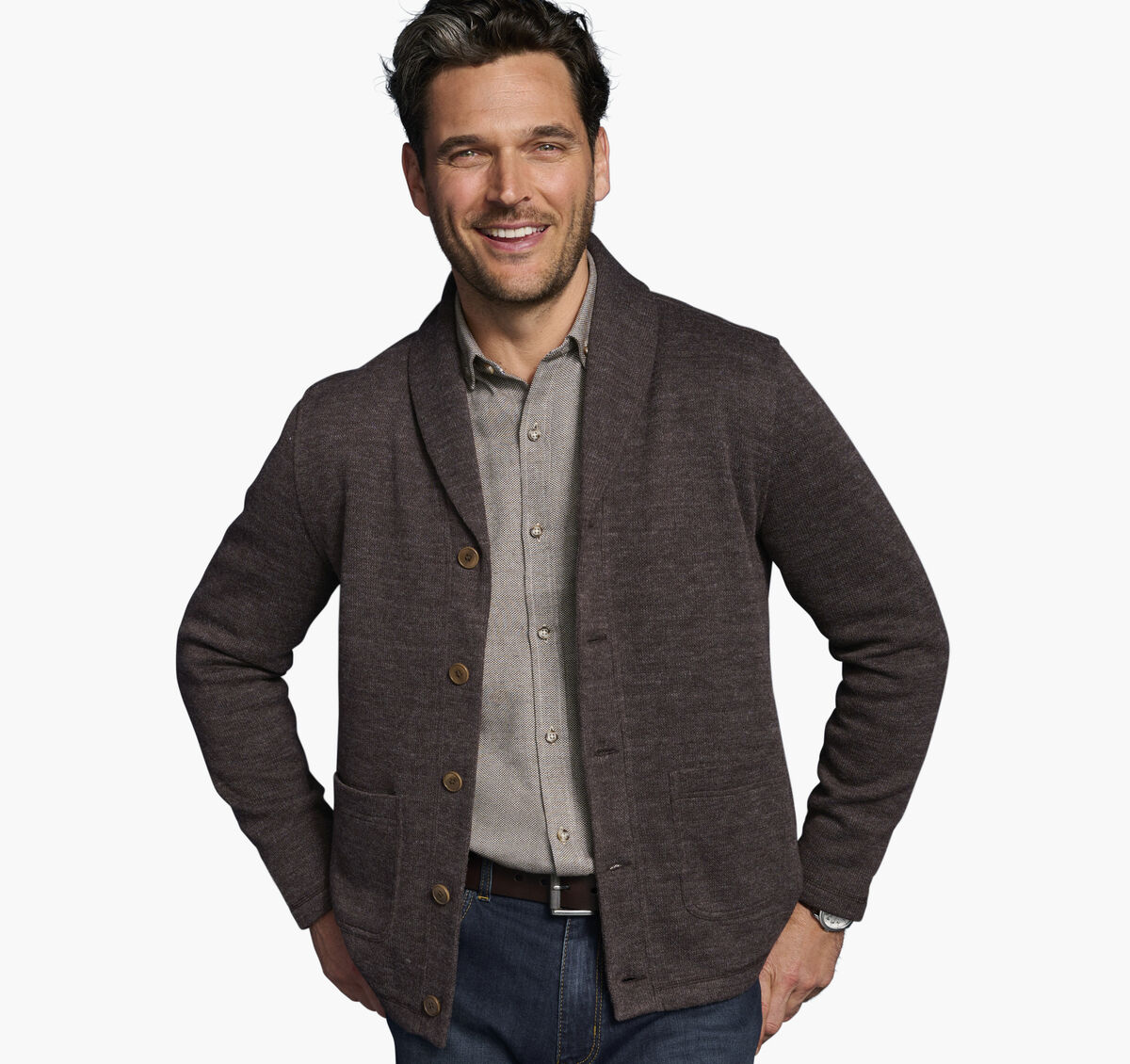 Shawl Cardigan image number null