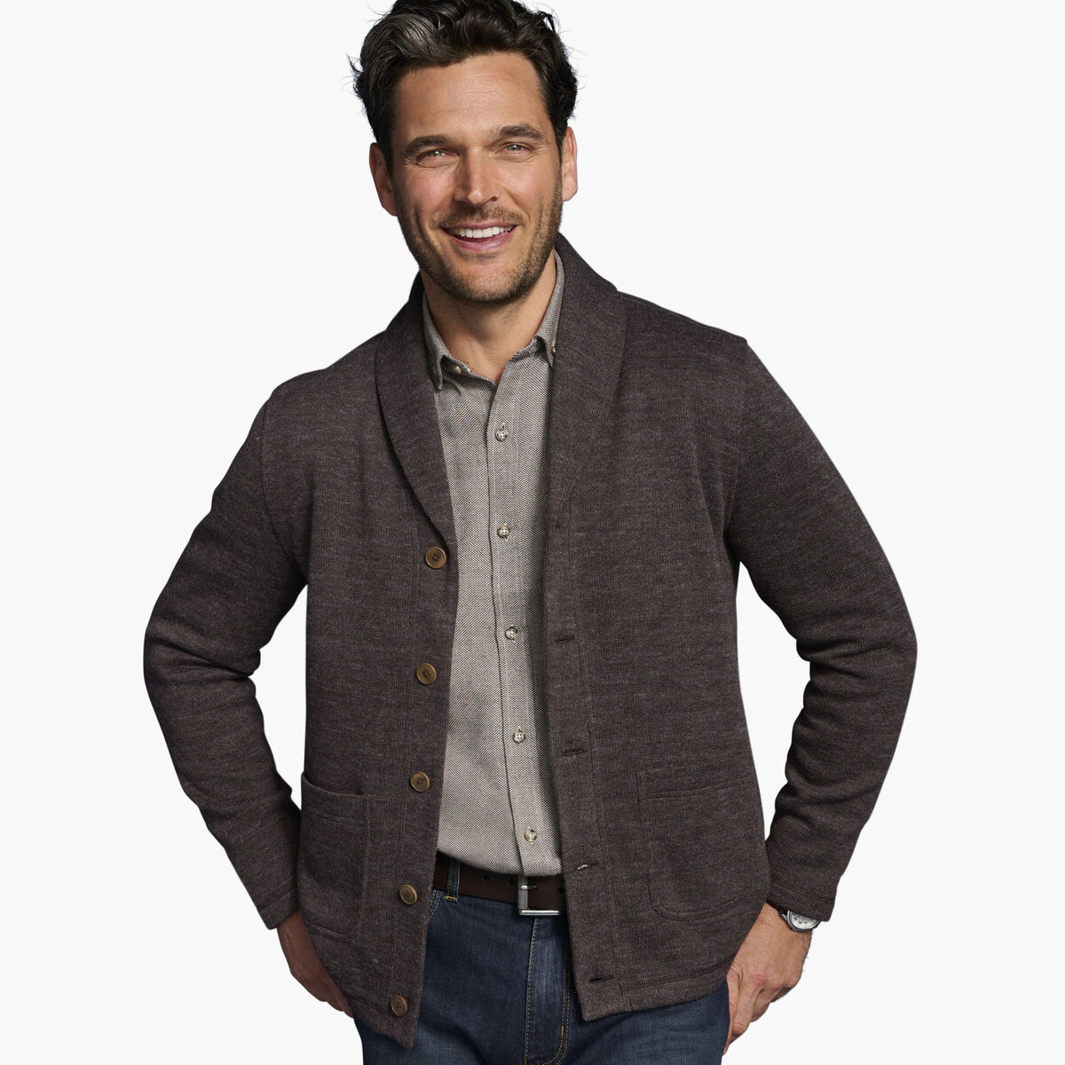 Shawl Cardigan image number null