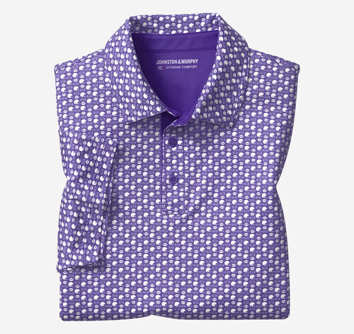 Game Day XC+&trade; Football Helmet Polo - Purple