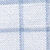 Linen-Blend Dress Shirt - White/Blue Windowpane